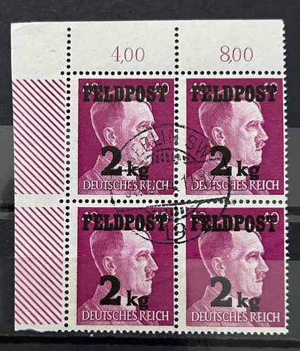1944 german block stamps - block,