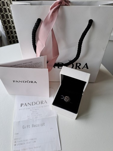 Pandora openwork heart - "openwork, heart"