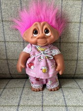 animal lover troll doll pink