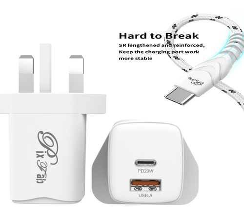 Wall charger adapter 20w - wall,