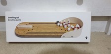 Bowling Game Wooden Travel
