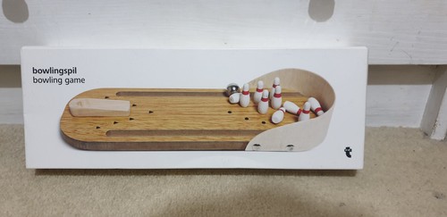 Bowling game wooden travel - wooden,