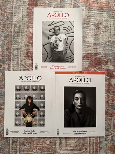 Apollo art magazine april - magazine,