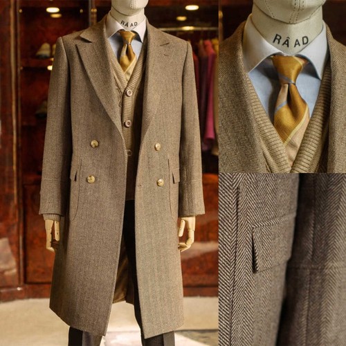 New men autumn spring tweed - autumn,