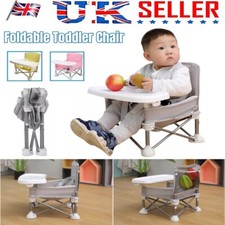 Baby Camping Chair Folding Camping High Chair For Baby Portable Travel Booster~