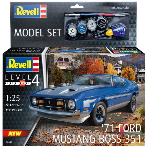 Revell ford mustang - boss, 351
