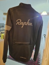 Mens Rapha classic winter jersey Large Black