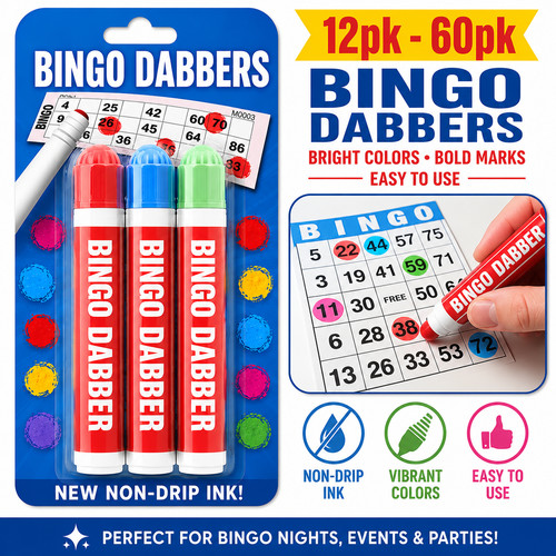 Bingo dabbers pens - dabbers,