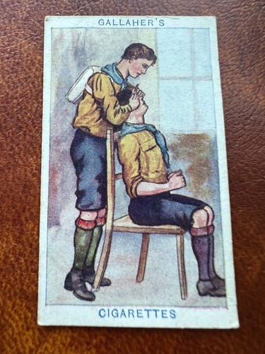 Gallaher cigarette card - gallaher, boy