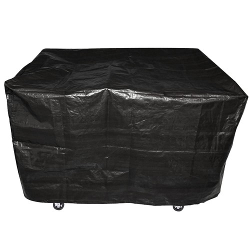Ram black large bbq cover - black,