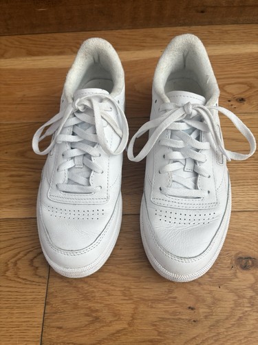 Reebok cub white trainers - c, 85