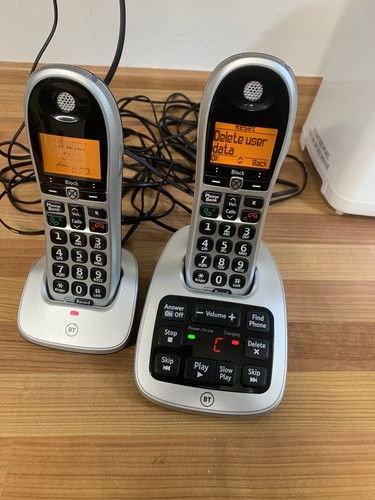 4600 cordless twin phone - bt,