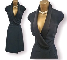 Karen Millen Black Crepe
