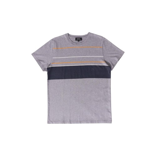 Apc men grey short sleeve - grey, short-sleeve