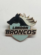 London Bronchos Rugby League Pin Badge