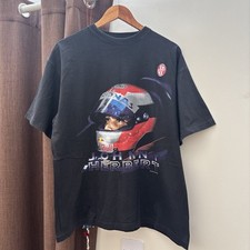 Super Rare Johnny Herbert F1 Portrait T-Shirt Size Medium Vintage F1 Official