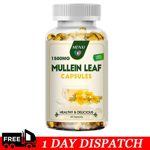 Mullein leaf capsules 1500mg - capsules,