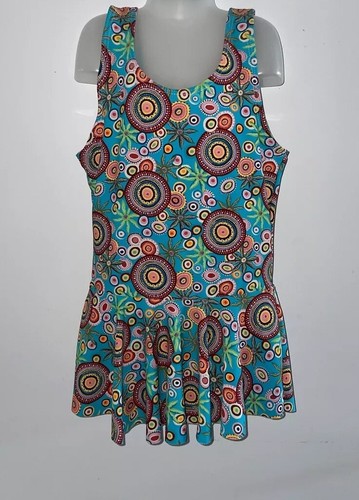 New girls printed swimdress - new,