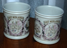 Two DENBY MUGS East Midlands
