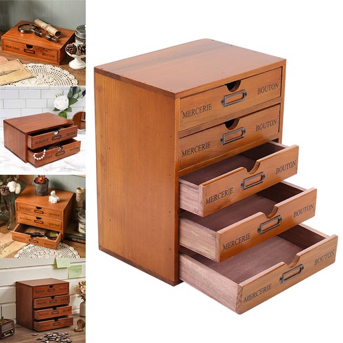 Vintage wooden drawers storage - drawers,