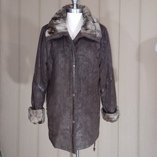 Nuage coat womens large - coat, brown