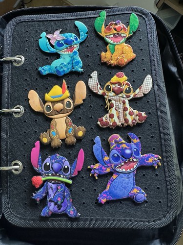 Stitch crashes disney - stitch, pins