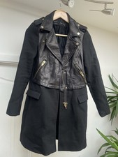 Zara Size S Biker Style Midi