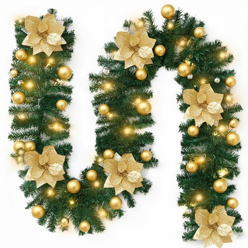 9ft christmas garland - 9ft,