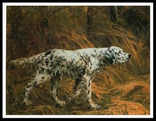 ENGLISH SETTER LOVELY DOG ART