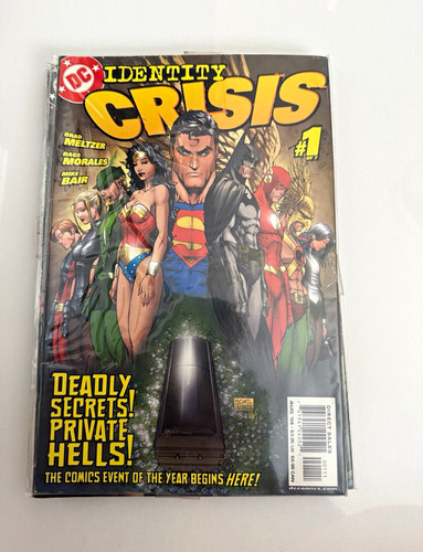 Comics identity crisis - comics,