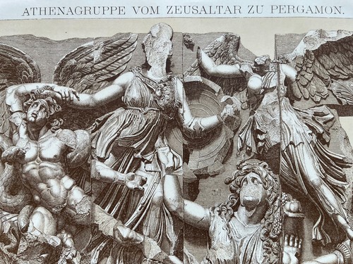 Antique lithograph the - lithograph,
