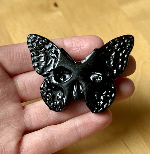 Black obsidian crystal death - obsidian,