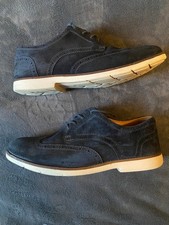 clarks xl extralight blue suede shoes size 10