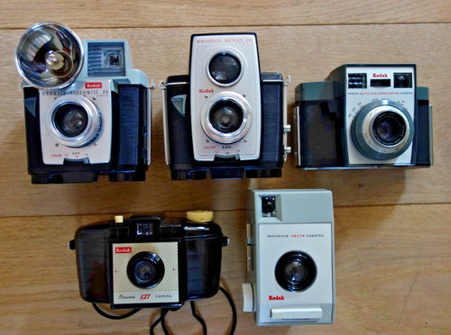 Lot vintage kodak - of,