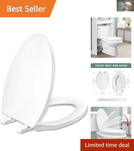 Elegant elongated toilet seat - elegant,