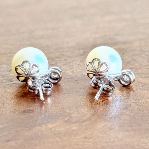 Signed 14k white gold - signed,