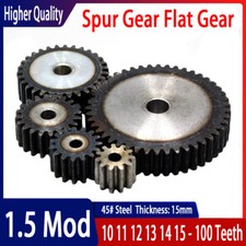 1.5 Mod Spur Gear 10T to 100T