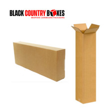 Long Tall Cardboard Box Double Wall Strength Premium Quality Postal Packaging