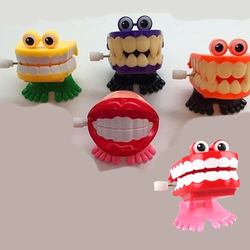 Funny mini clockwork teeth - funny,