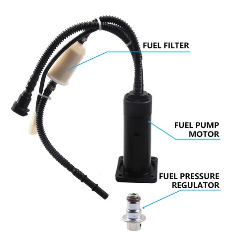 Fuel pump module assembly - pump, +