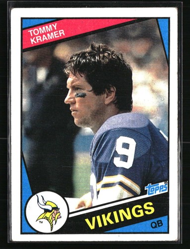 Tommy kramer 1984 - tommy,