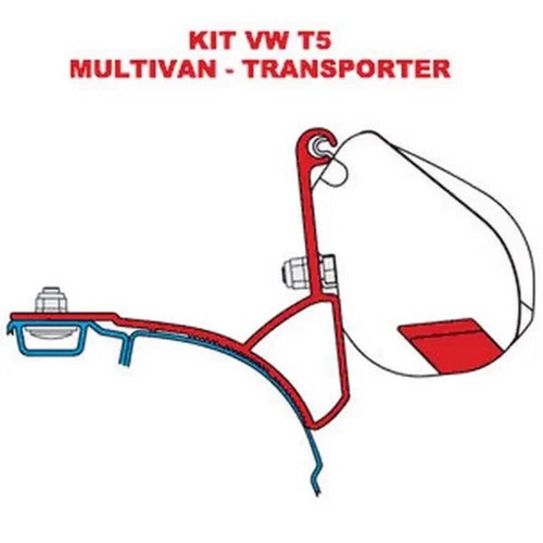 Fiamma kit t5 t6multivan - fiamma, t5/t6multivan