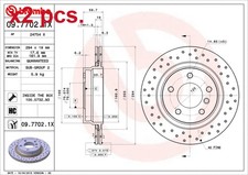 X2 PCS REAR BRAKE DISC ROTOS