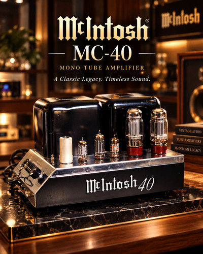Mcintosh mc40 mono tube - mcintosh,