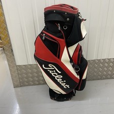 Titleist Golf Cart Bag 14 Way Stand - Multiple Pockets - Red/Black/White
