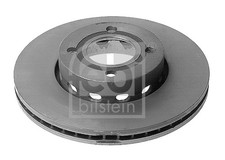 2 X FEBI BILSTEIN BRAKE DISC FRONT AUDI 80 CABRIOLET COUPE