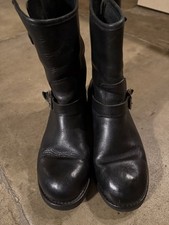 Ladies Biker Boots Vintage UK8