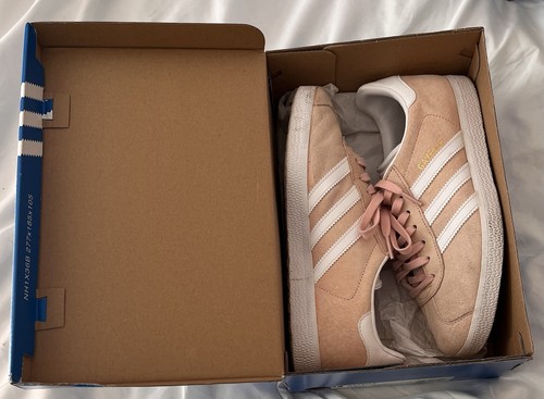 Adidas gazelle pink white - adidas,