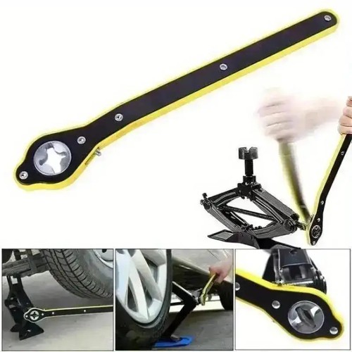 Scissor jack ratchet wrench - ratchet,