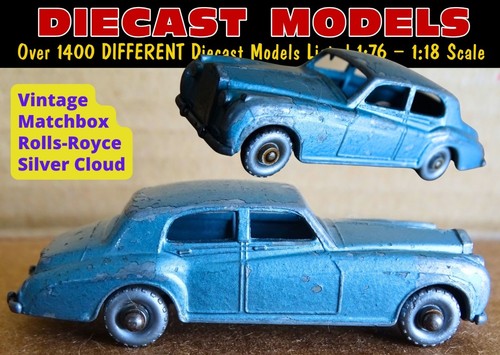Blue rolls royce silver cloud - blue,